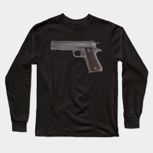 Colt 1911A1 (front print) Long Sleeve T-Shirt